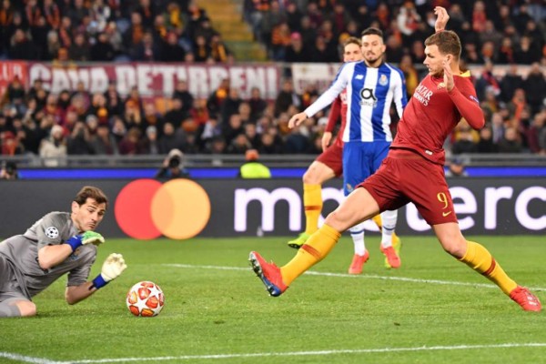 Video: La Roma deja con vida al Porto en la Champions League