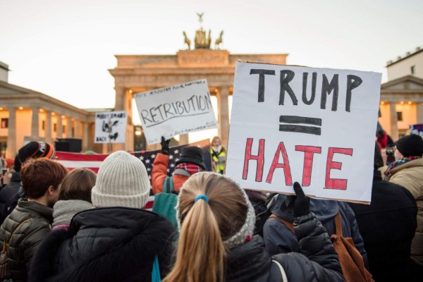 Manifestaciones anti Trump se extienden por el mundo