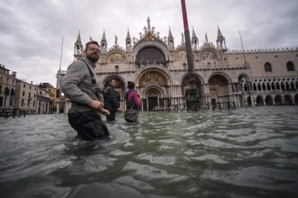 Italia decreta el estado de emergencia en Venecia tras las inundaciones