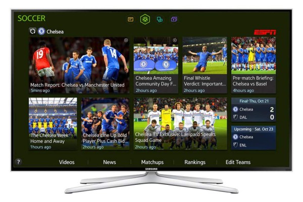 Samsung Smart TV revoluciona la manera de disfrutar el fútbol con el nuevo Panel Fútbol