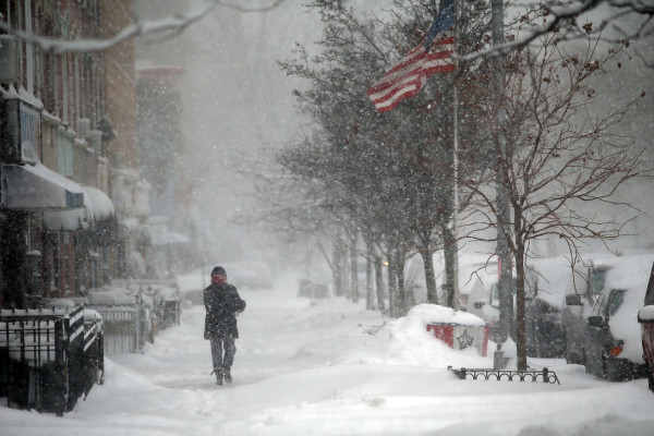 Tormenta Pax cubre de nieve el este de EUA