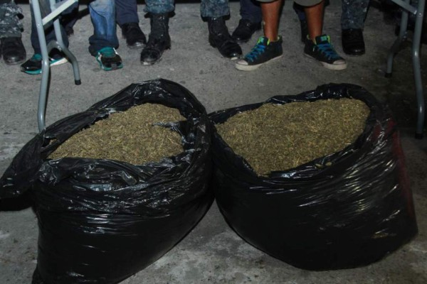 Los condenan a seis años de prisión por tener 5 quintales de marihuana