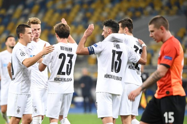 Borussia Mönchengladbach le receta paliza al Shakhtar y se coloca líder en el grupo del Real Madrid