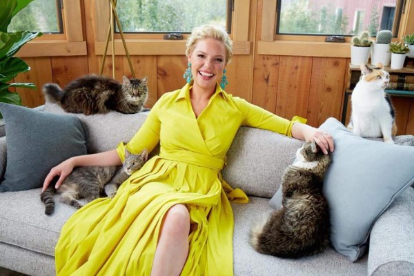 Katherine Heigl habla de su peso tras dar a luz