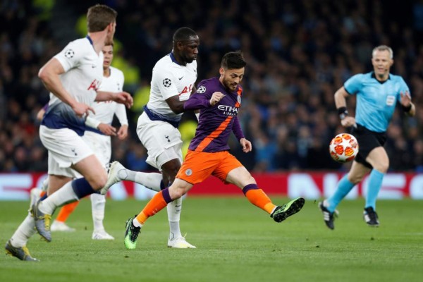 Manchester City cae ante Tottenham por la ida de cuartos de Champions League