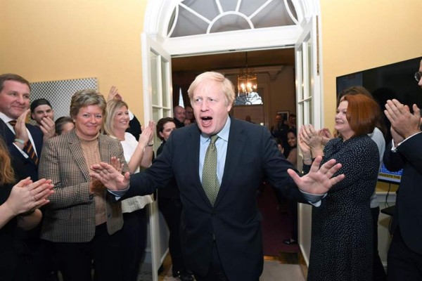 Boris Johnson es investido de nuevo primer ministro del Reino Unido