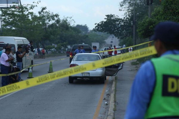 Acribillan a balazos a un taxista en San Pedro Sula