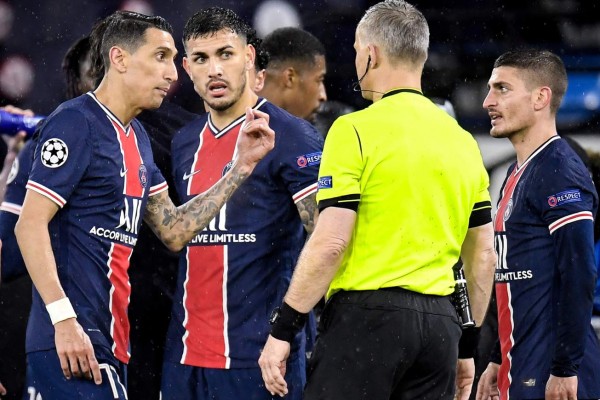 En PSG realizan fuerte denuncia contra el árbitro del choque ante Manchester City