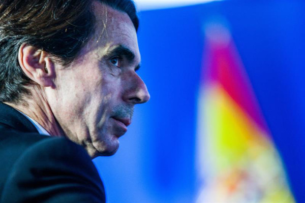 Aznar insta a América Latina a pronunciarse sobre los 'abusos' en Venezuela