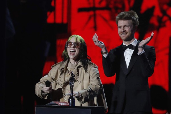 Billie Eilish y Dave entre los ganadores de los BRIT Awards