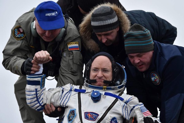 Así cambió el cuerpo del astronauta Scott Kelly en el espacio