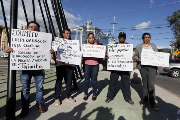 Denuncian desaparición del dirigente magisterial Jaime Rodríguez