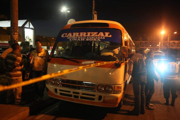 Cae por crimen de pasajero de un bus rapidito en Tegucigalpa