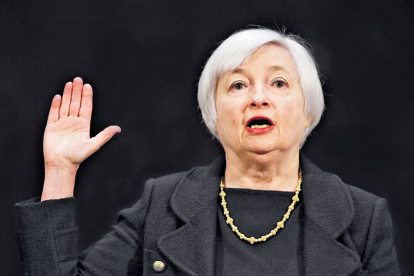 Yellen apunta a una política de continuismo al frente de la Fed