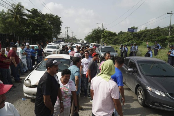 Policía asegura que crimen organizado y pandillas infiltran paro de transportistas