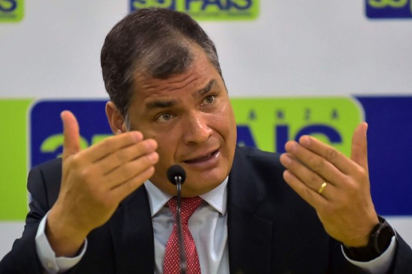 Rafael Correa se proclama 'principal opositor” del presidente Lenín Moreno