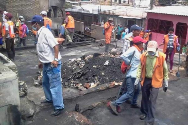 Asciende a 11 las casas consumidas por incendio en Comayagüela