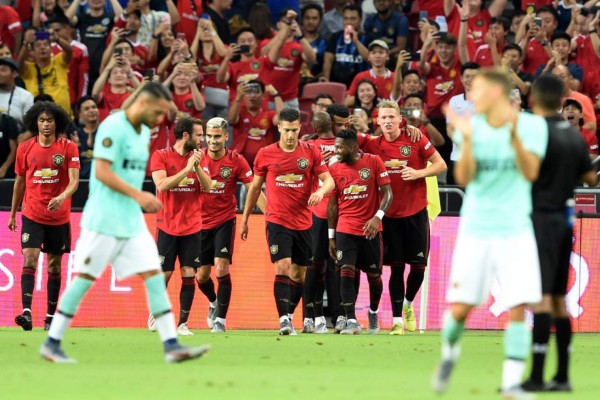 Video: Manchester United venció al Inter por la Internacional Champions Cup