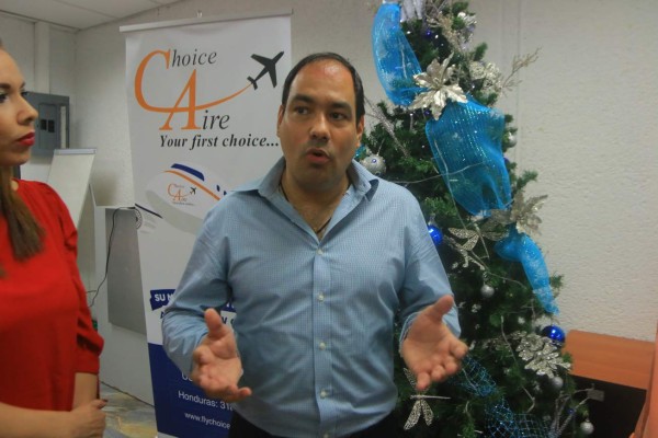 'Queremos fomentar el turismo a Honduras”, dueño de Choice Air