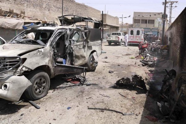 Al menos 11 personas murieron y otras 30 resultaron heridas en un atentado con bomba hoy en la ciudad de Quetta, en la provincia de Baluchistán, en el suroeste de Pakistán, informó a Efe una fuente oficial. EFE/Archivo
