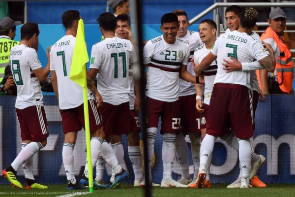 México suma segunda victoria y está cerca de octavos del Mundial de Rusia 2018
