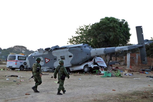 Trece personas murieron en accidente de helicóptero de ministro mexicano