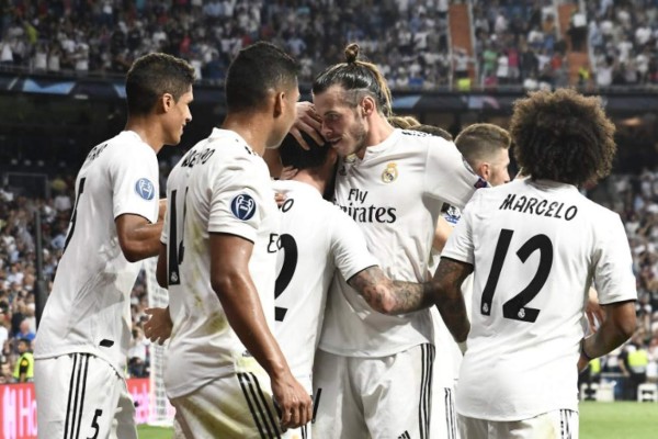 Real Madrid golea a la Roma en la era sin Cristiano en Champions League