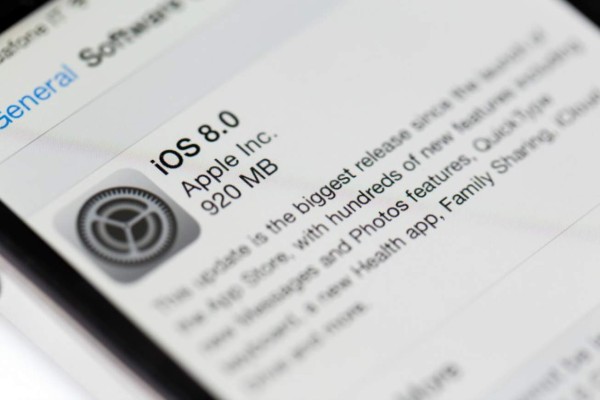 Apple retira actualización de iOS 8 por errores
