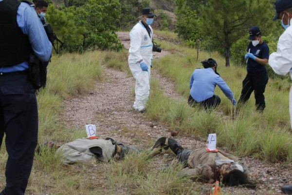 Matan a dos hombres en el sector Las Pilitas en Tegucigalpa