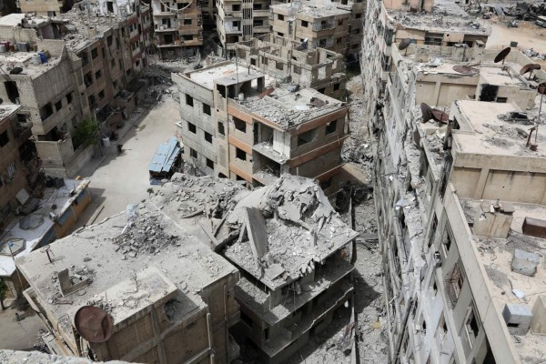 En Siria, los habitantes de Duma redescubren su ciudad devastada  