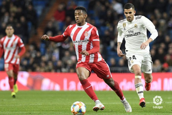 El Girona, con gol del 'Choco' Lozano, pierde ante Real Madrid en Copa del Rey