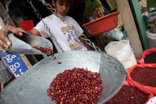 Vendedores reportan escasez de frijoles en mercados de San Pedro Sula