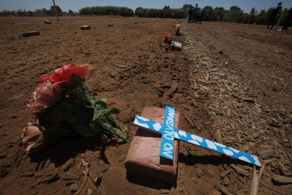 El cementerio de los inmigrantes sin nombre en EUA