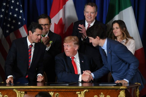 Principales ejes del nuevo TLC entre México, Canadá y Estados Unidos