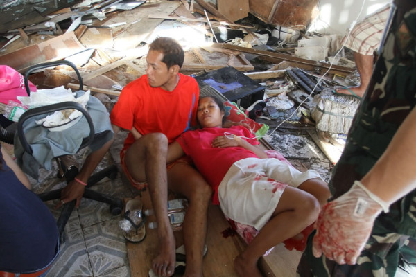 Bea Joy, la niña filipina que nació en medio de la destrucción