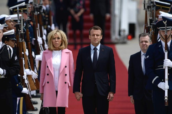 Macron en EEUU para una visita repleta de incertidumbre