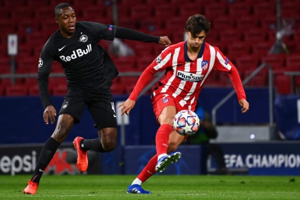 Joao Félix se luce con doblete y le da triunfo al Atlético ante un valiente Salzburgo