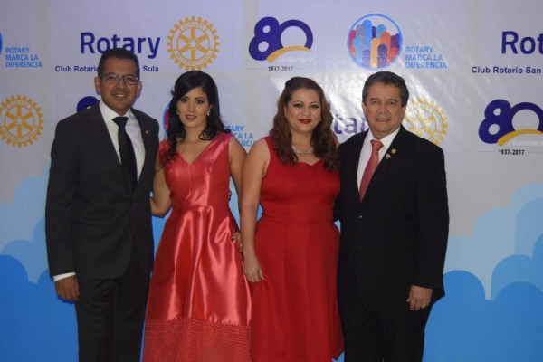 Toma de posesión del Club Rotario San Pedro Sula
