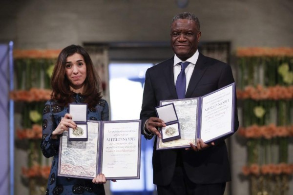 Nadia Murad, exesclava sexual de Isis recibe el Nobel de la Paz