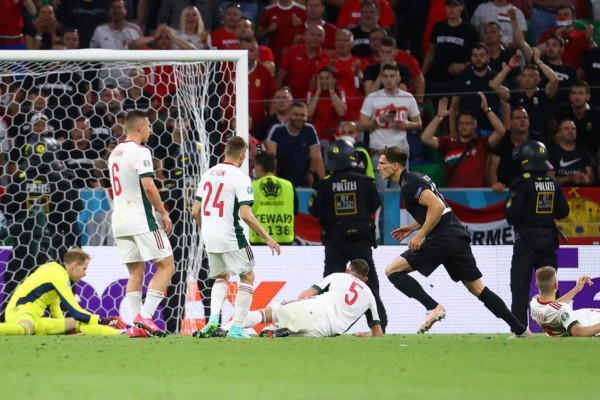 Eurocopa: Alemania sufre ante Hungría y logra agónica pase a octavos