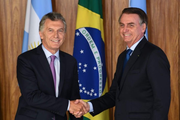 Bolsonaro y Macri condenan 'dictadura' de Venezuela