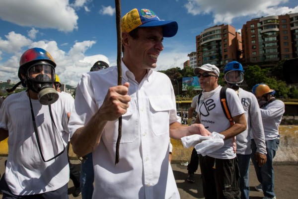 Oposición venezolana contabiliza 257 lesionados tras una protesta en Caracas