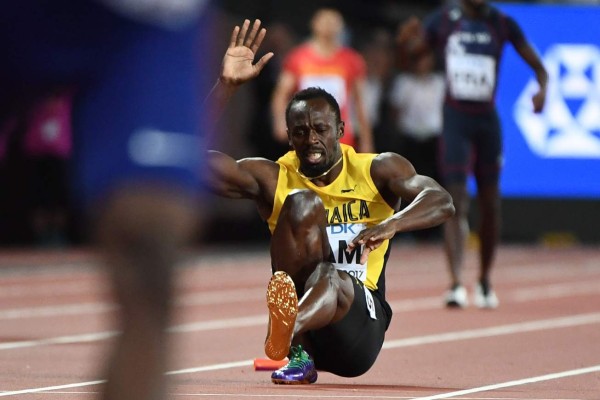 ¡Increíble! Usain Bolt tuvo el peor final de su carrera