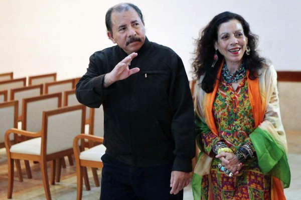 Ortega nombra a la primera dama como candidato a Vicepresidente