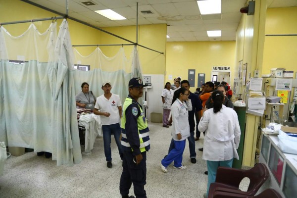 Llanto e impotencia en la sala de urgencias de hospital tras accidente