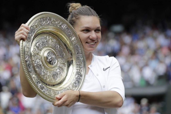 Simona Halep venció a Serena Williams y ganó el Wimbledon