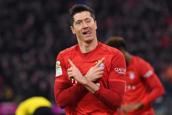 Bayern Múnich goleó al Dortmund en partido histórico de Lewandowski