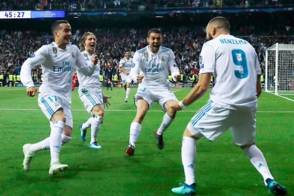 Real Madrid logra angustiosa clasificación a la final de la Champions