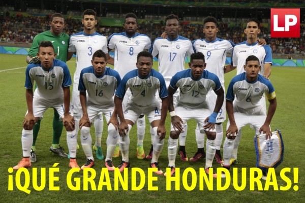 ¡Histórico! Honduras clasifica a las semifinales de Juegos Olímpicos