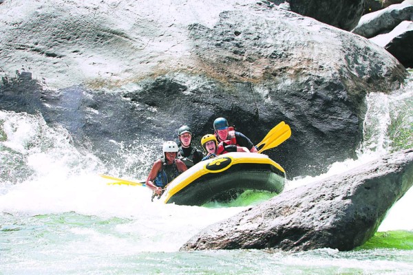 Río Cangrejal, experiencia extrema en Honduras